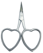 Silver Little Loves Scissors