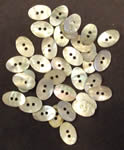Mini-Ovals Mother of Pearl Buttons