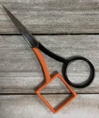 Orange/Black Circle Square
