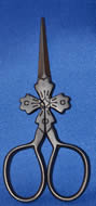 Heart Primitive Cross Scissors