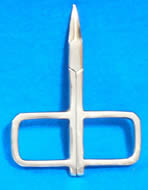 Silver January Scissors