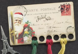Joyeux Noel Vintage Postcard